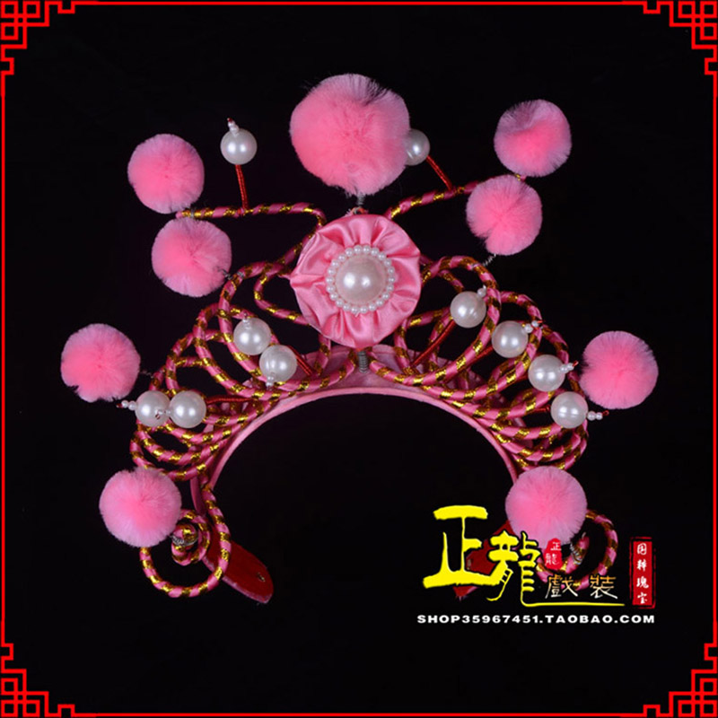 广陵穆桂英花木兰盔帽 女兵额子