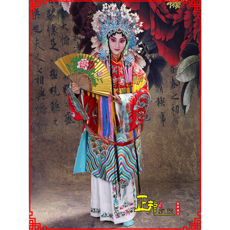 广陵凤袍杨贵妃贵妃醉酒 软绉团凤女蟒